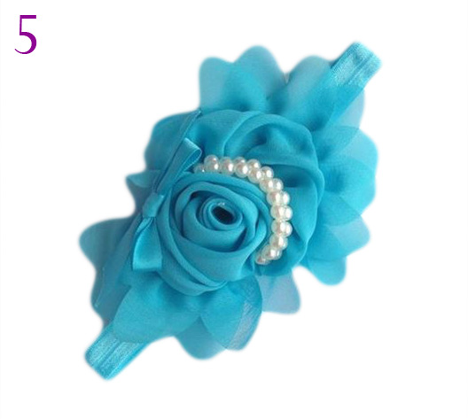 Blue Headband For Baby Girls,infant Girls,toddler Girls-photography Wedding Hair Accessories-ready For
