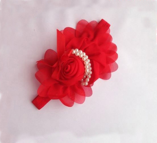 Red Headband For Baby Girls,infant Girls,toddler Girls-photography Wedding Hair Accessories-ready For
