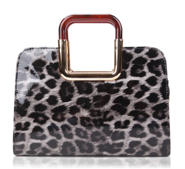 High Quality Leopard Clutch Purse For WomenMedium Sized Shoulder Bags